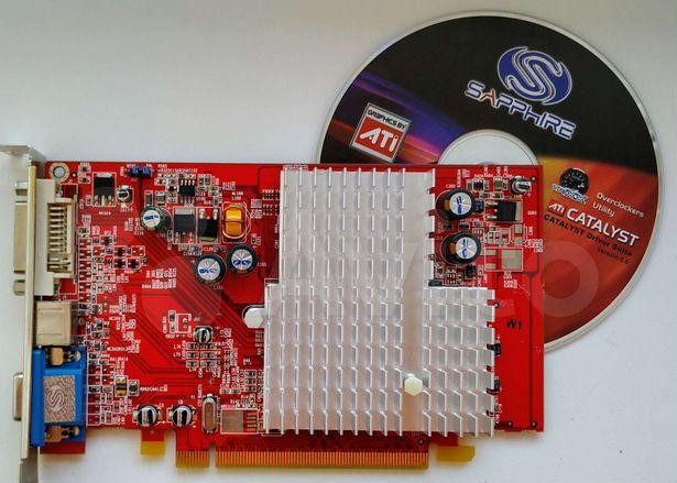 Видеокарта ATI Radeon X550 128 MB (+CD Диск), 400 Руб., Торг